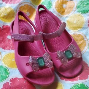 Girls Crocs sandals size 12